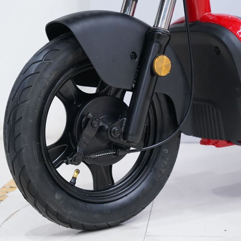 48V 450W Motor 14 Inch Comfortable Lead Acid Electric City Bike Front Rear Double Drum Brake Electric Cycle for Sale