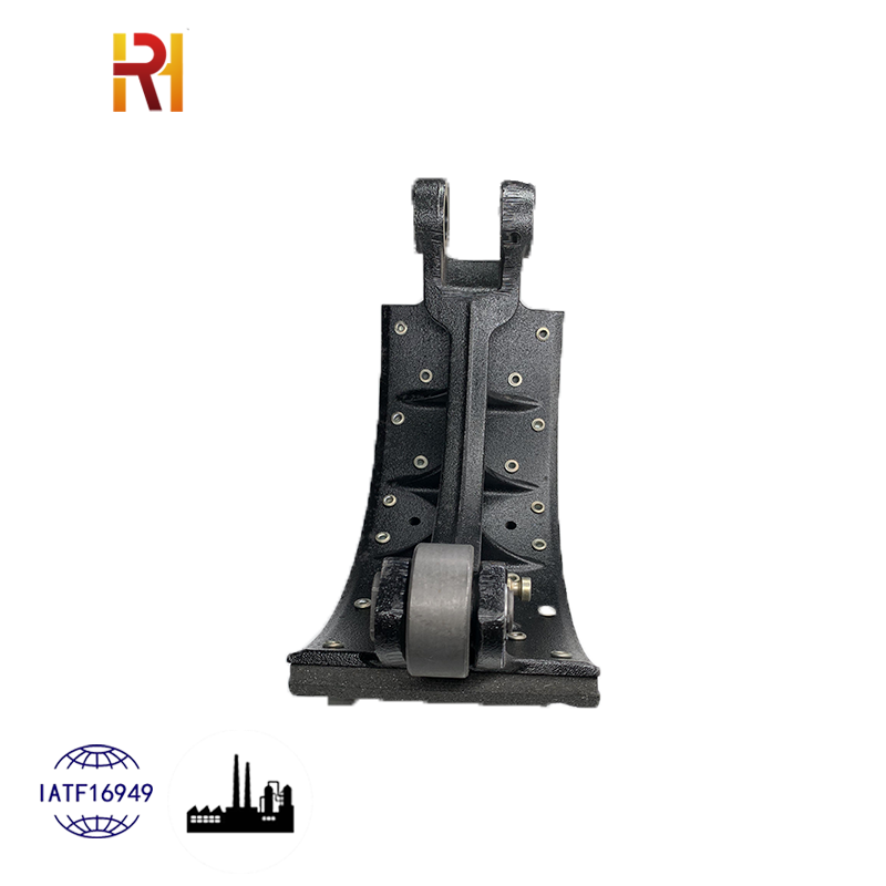 Factory Price Auto Trailer Truck Parts Bus Axle Brakes Lined Drum Brake Shoe With Repair Hardware Kits
