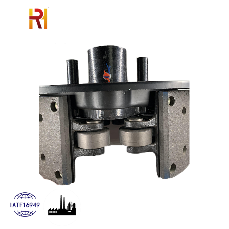Factory Price Auto Trailer Truck Parts Bus Axle Brakes Lined Drum Brake Shoe With Repair Hardware Kits
