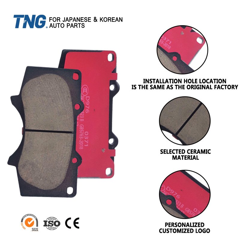 Wholesale Car Auto Parts Brake Pads for Toyota Corolla Honda Nissan Mazda Mitsubishi Subaru Suzuki Hyundai Kia Japanese Cars