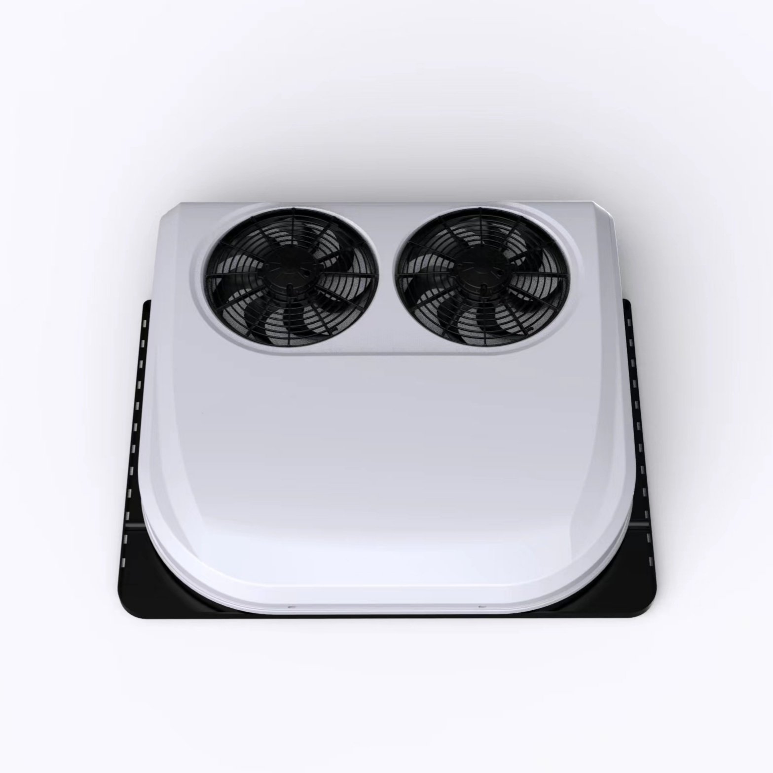 Integrated Overhead Multi-function Remote Control Dual Fan All-in-one 12V Parking air Conditioner
