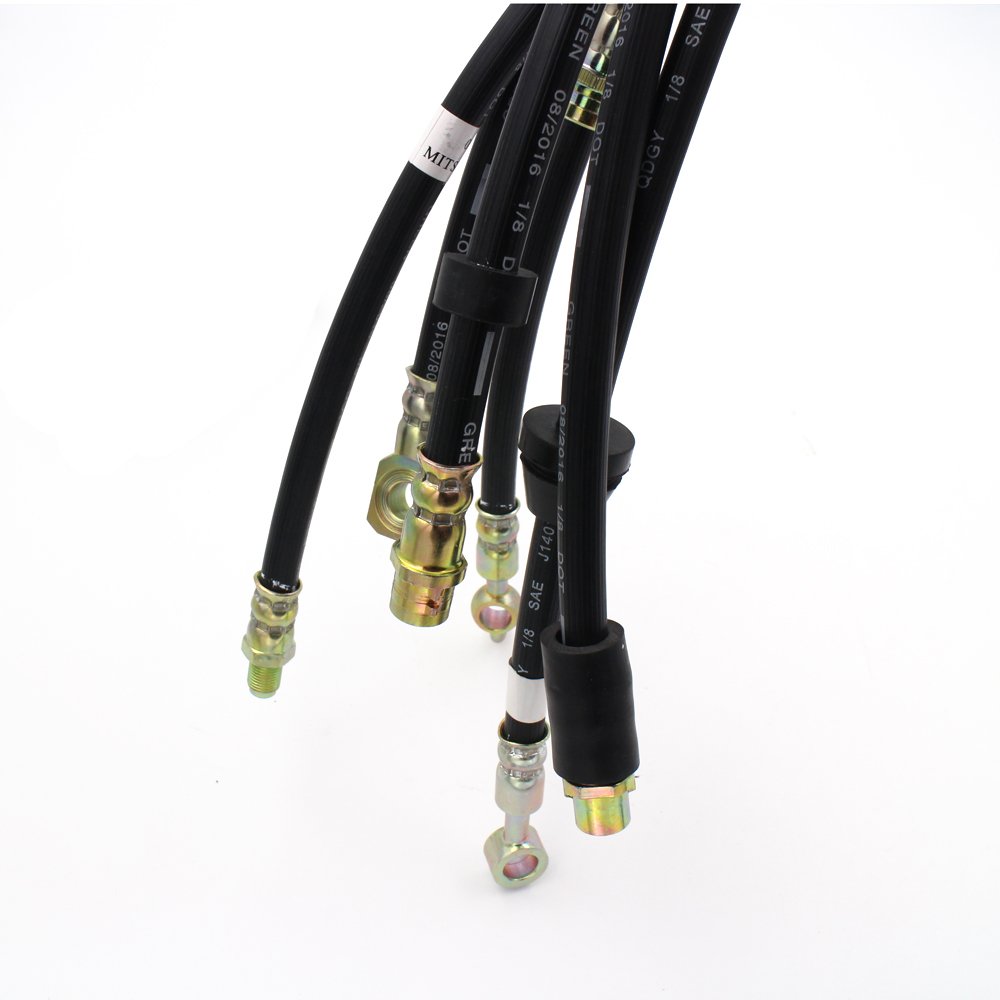 DOT SAE J1401 Automotive Car Auto Flexible EPDM Rubber Braided Custom Hydraulic Clutch Disc OEM Brake Line Pipe Tube Hose