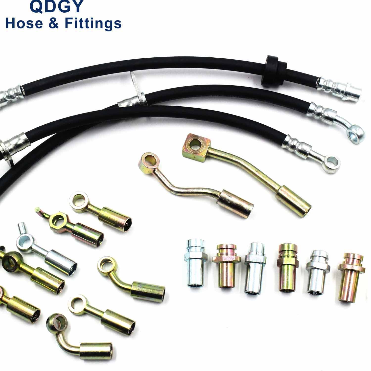DOT SAE J1401 Automotive Car Auto Flexible EPDM Rubber Braided Custom Hydraulic Clutch Disc OEM Brake Line Pipe Tube Hose