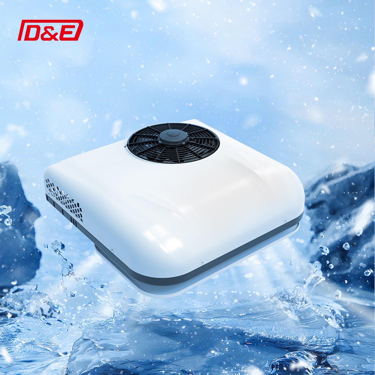 12V 24V Parking Air Conditioner DC Electric Sleeper Air Conditioner for Trucks/RVs/Motorhomes 12V 24V air Conditioner