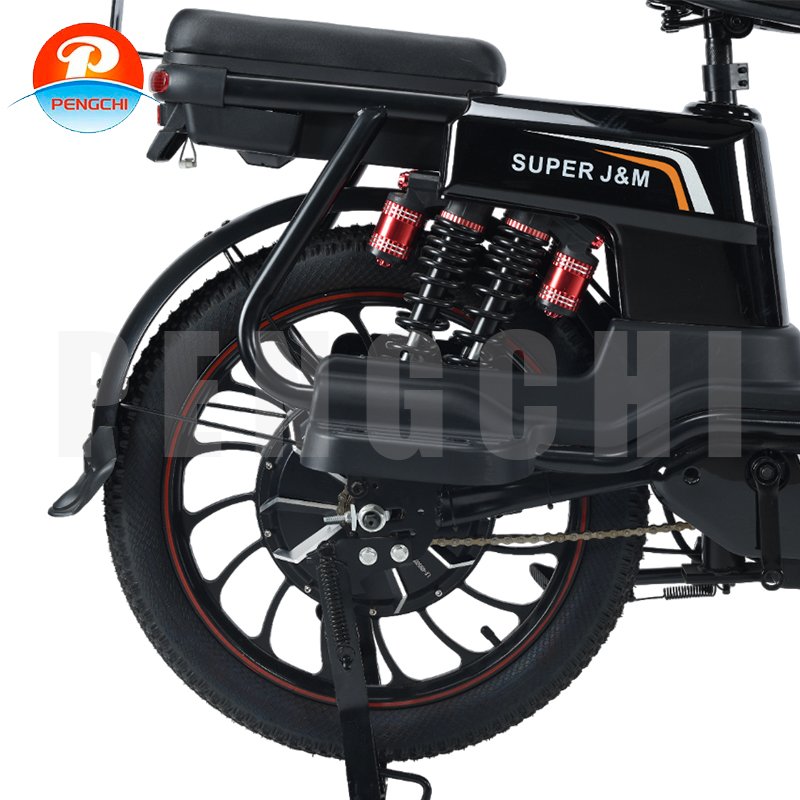 Factory Direct Sale Urban Leisure Electric Bike High Carbon Steel Rear Hub Motor 3 Speed Bluetooth Convenient for City Use