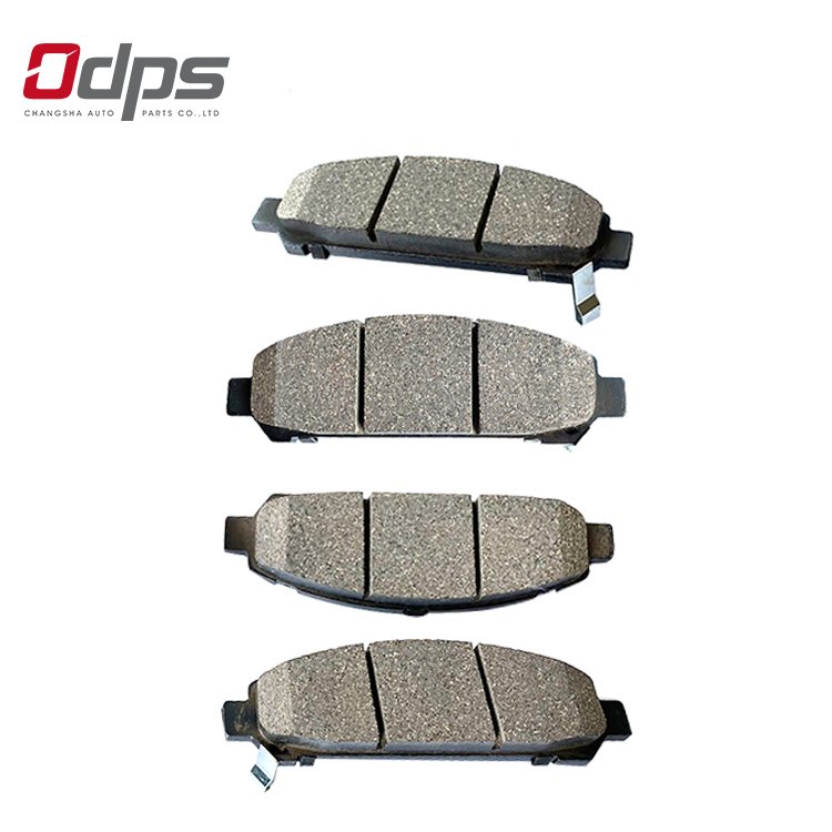 Wholesale ODPS High Quality Front Brake System Ceramic Brake Pads Auto Parts 04465-0T010 Low-Metal Semi-metal D1401