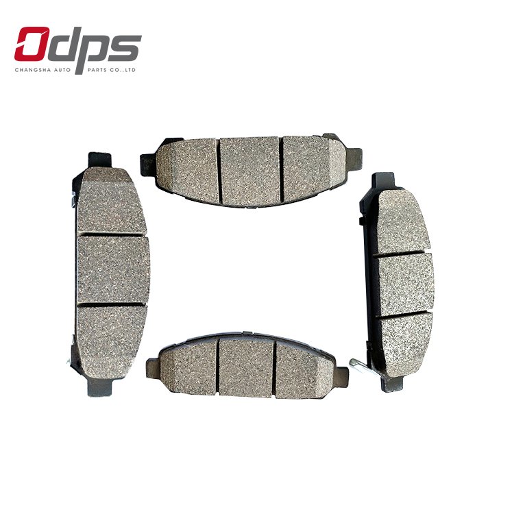 Wholesale ODPS High Quality Front Brake System Ceramic Brake Pads Auto Parts 04465-0T010 Low-Metal Semi-metal D1401