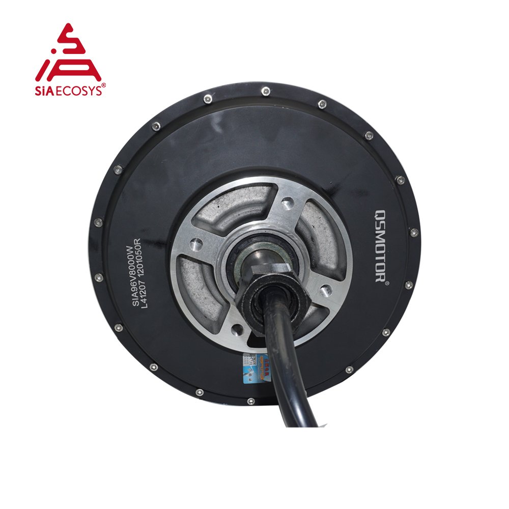 SiAECOSYS 2021 New 8000W V4 96V 125kph 2wd Dual Hub Motor with APT96600 Controller Kits for E-Car