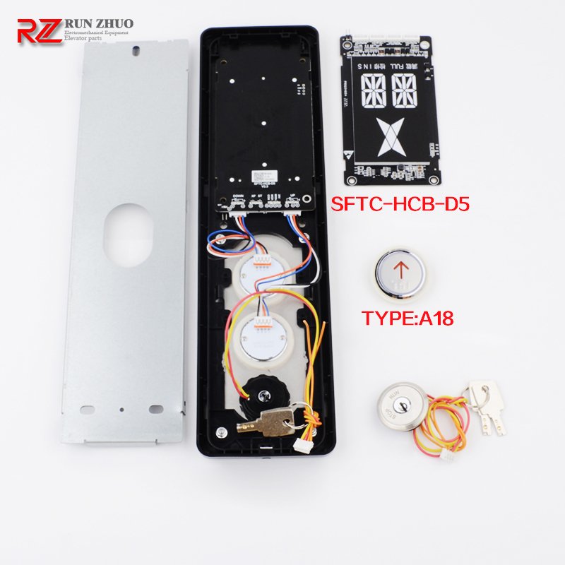Elevator Outbound Call Panel SFTC-HCB-D5 Elevator Landing Door LOP Call Box