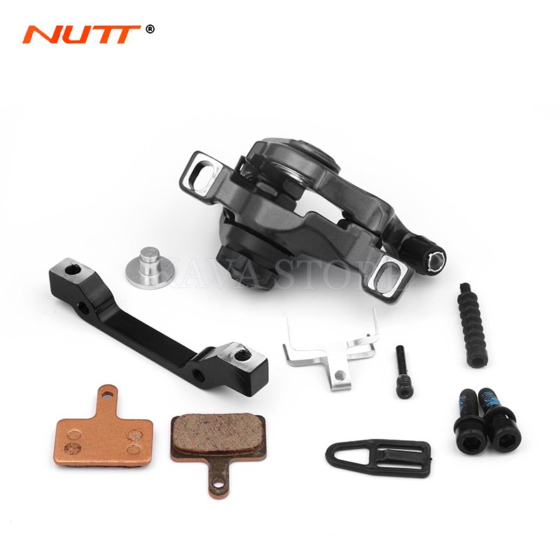 NUTT DA6S Electric Bilateral Brakes MTB Dual Piston Drive Disc Brake Caliper 160mm Rotor Mountain Bicycle Disc Brake