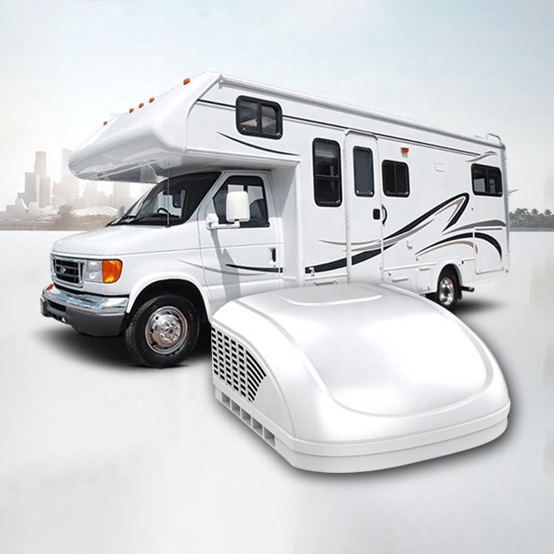 115v 220v RV Rooftop Parking Air Conditioner 15000 Btu All in One Air Conditioner for Caravan Trailer Van