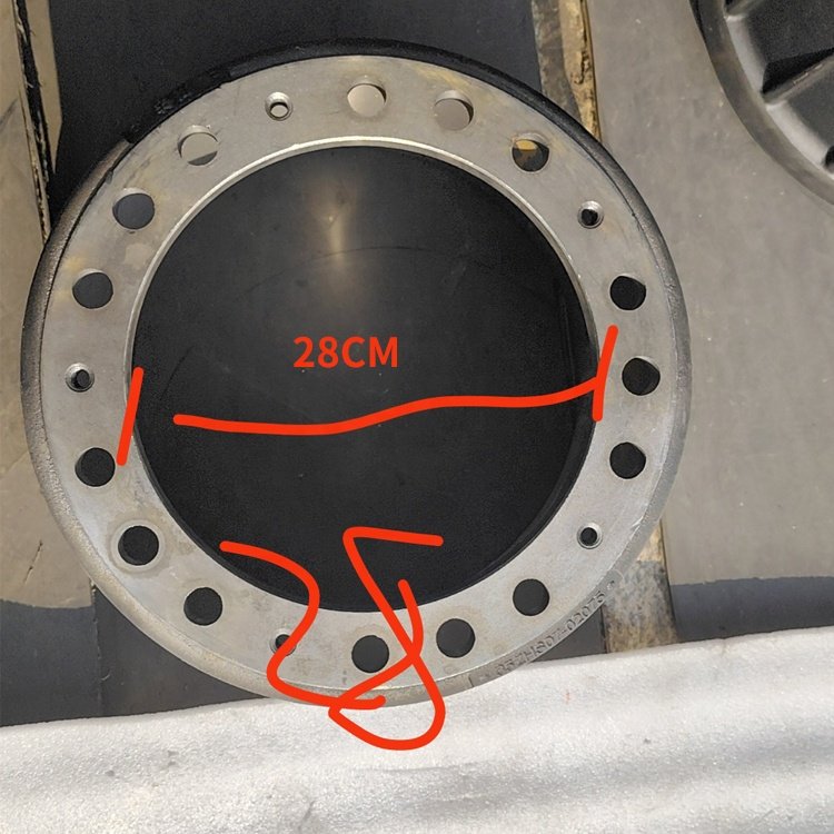 Heavy Truck Duty Dongfeng (DFAC) Brake System Spare Parts New Cast Steel Brake Drum for Donfeng Car Parts