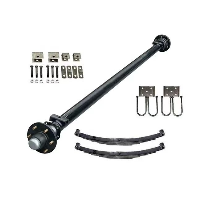 Wholesale Price Trailer Parts Axle 750kg Non-brake Utility Trailer Axles