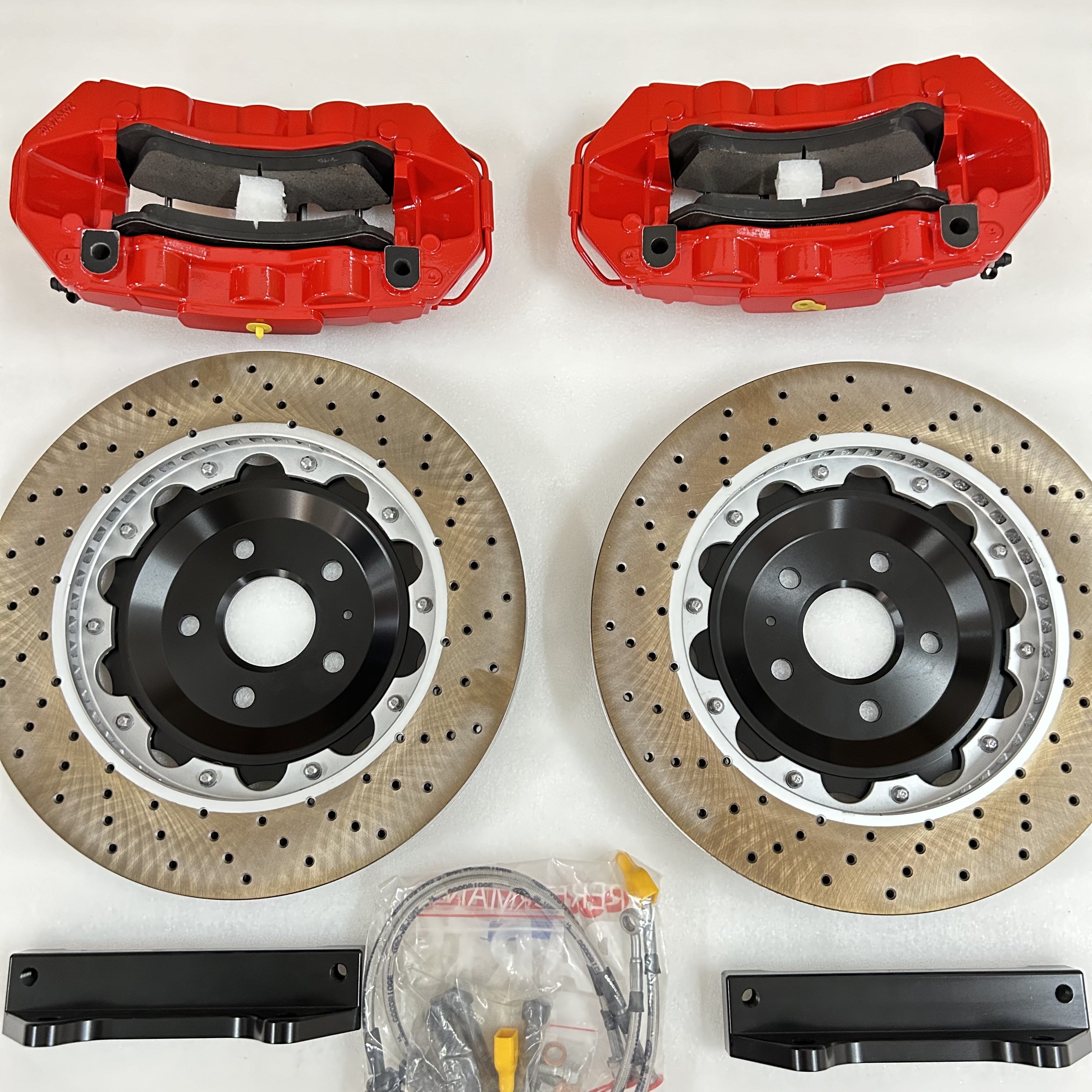High Performance Racing 6 Piston Brake Caliper Big Brake Kit for toyota Land Cruiser TLC 200 TLC 300 HILUX Tacoma