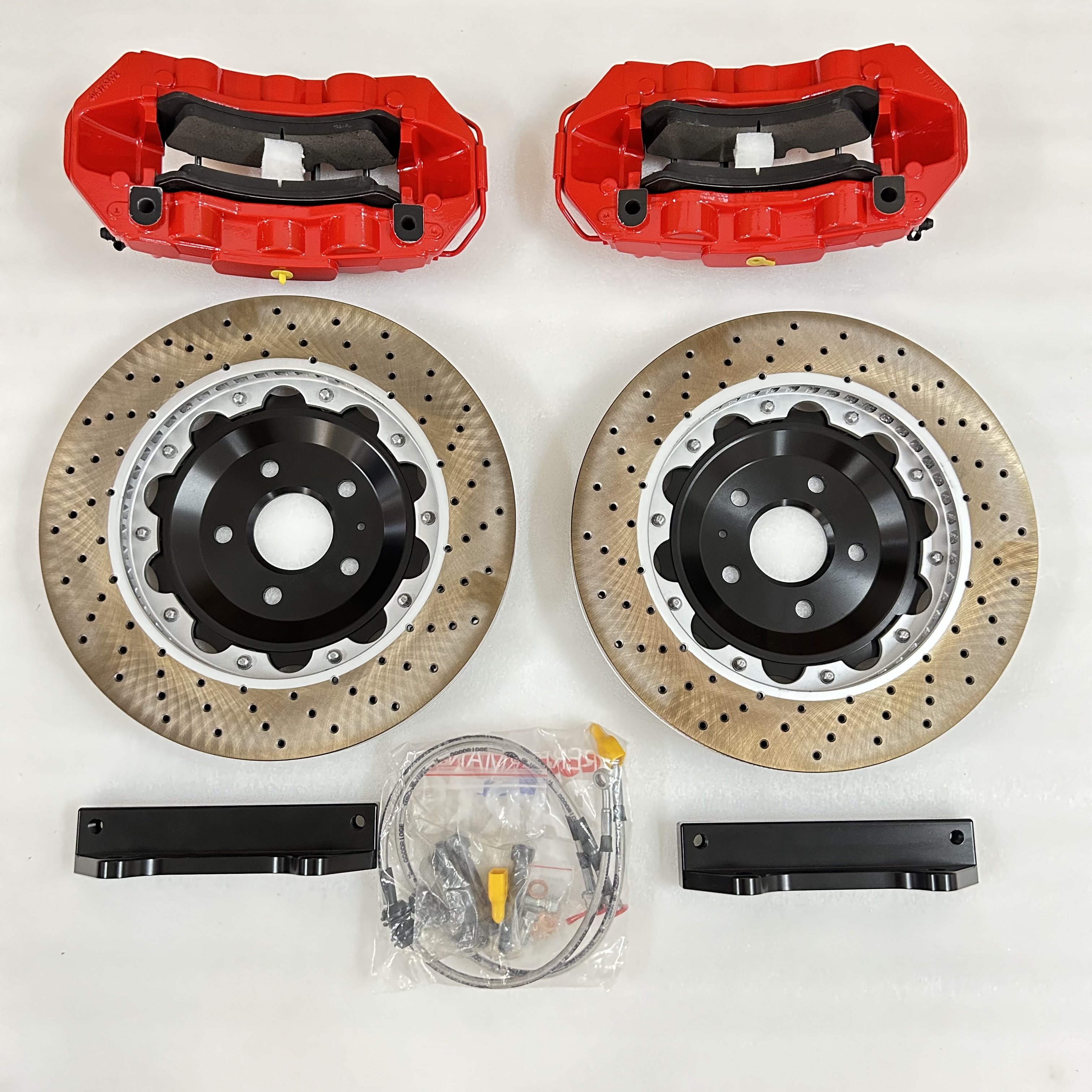High Performance Racing 6 Piston Brake Caliper Big Brake Kit for toyota Land Cruiser TLC 200 TLC 300 HILUX Tacoma