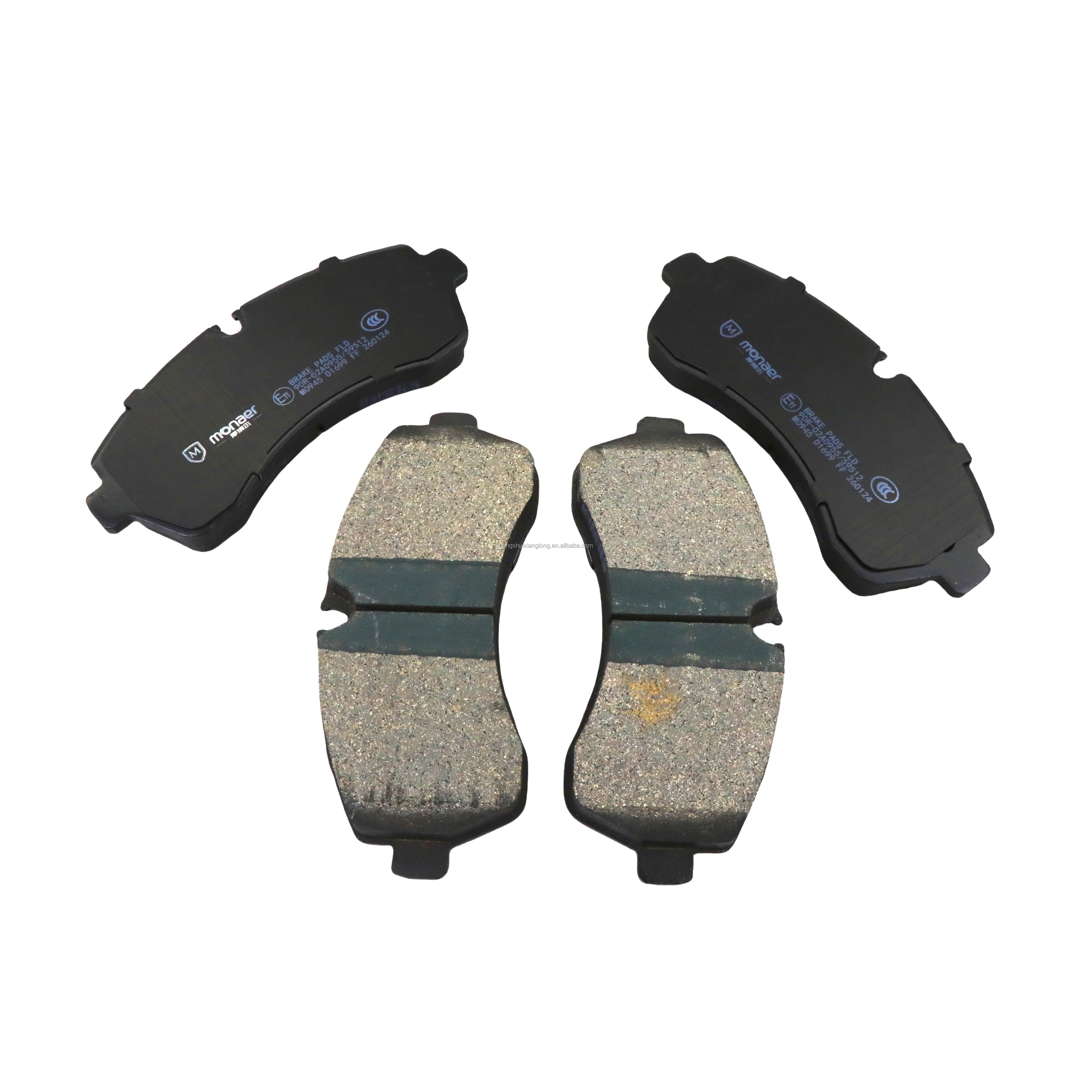 D1699 Monaer Ceramic Brake Pads High Quality No Noise, Low Dust Brake Pad