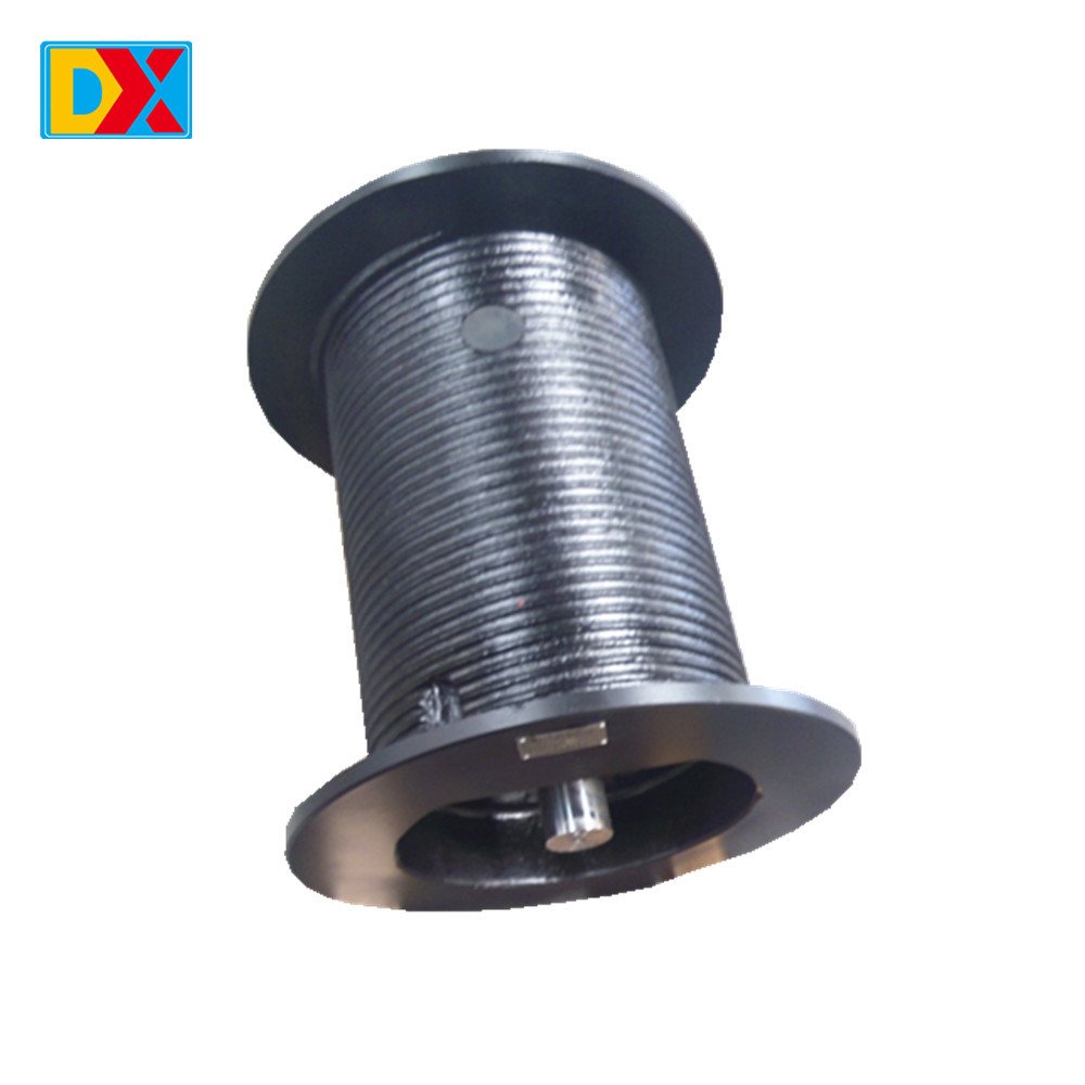 High Quality 3 Ton 12000lb Winch 12V with Metal Control Box 10ton Hydraulic Winch Single Drum Winches Pulling Forest Logging Hyd