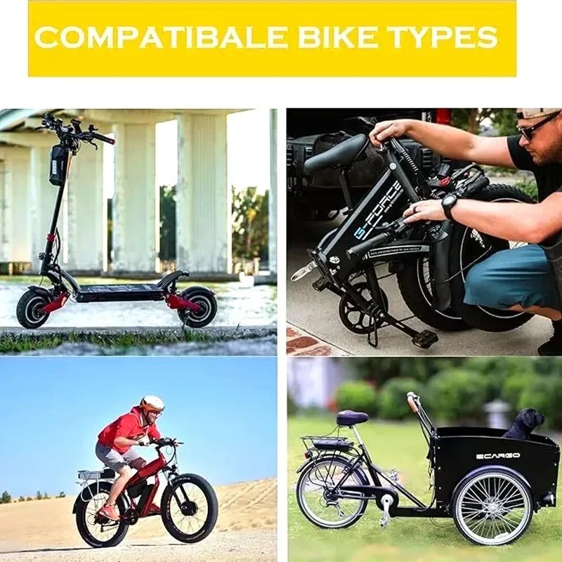 BUCKLOS Electric Bicycle Brake Disc Hydraulic Brake Power off 4 Piston Electric Scooter Bicycle Accessories