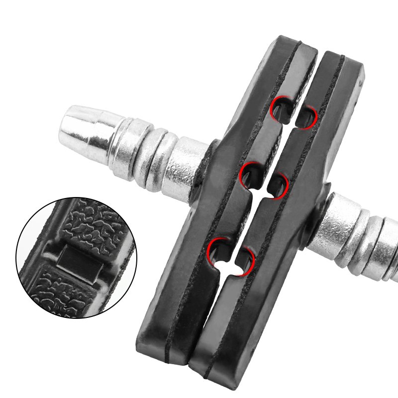 MUQZI MTB Road Bike Brake Shoes Durable Rubber Brake Shoes 70mm Bike V-brake Shoes