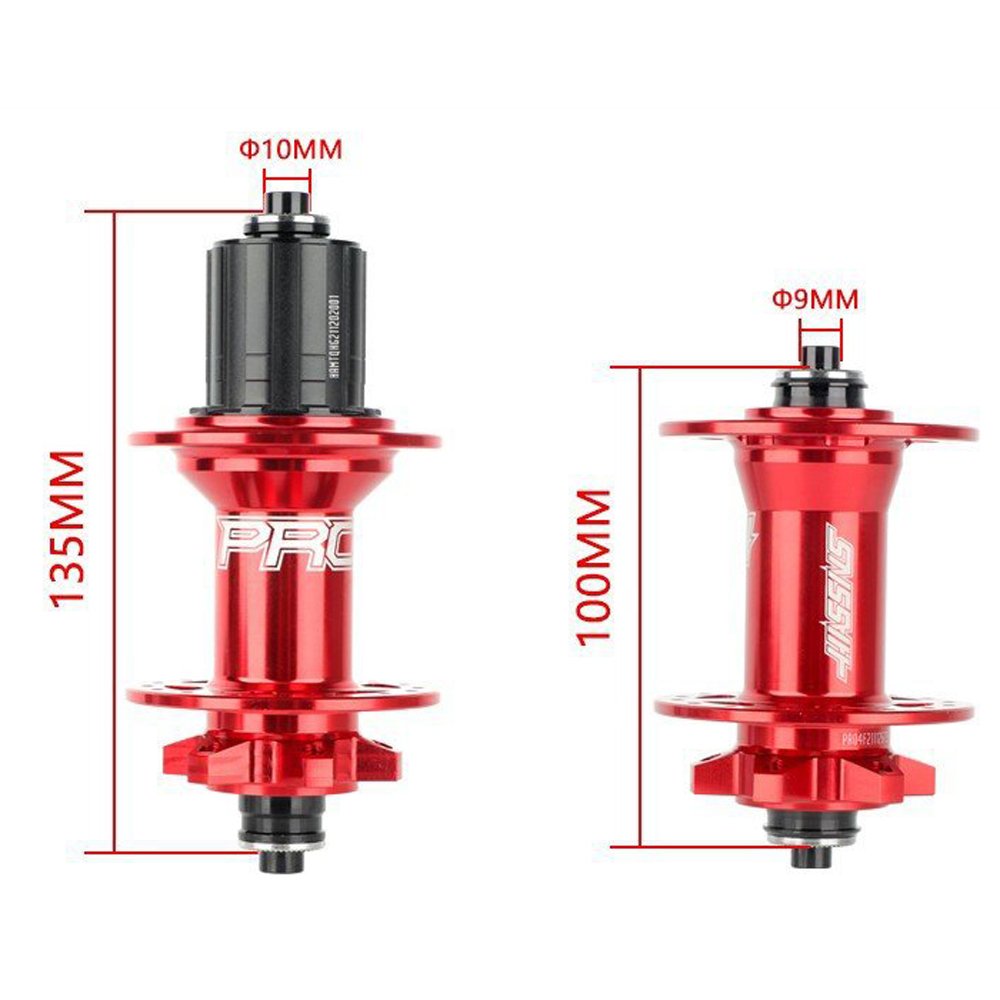 HASSNS PRO4 HG/XD/MS Bicycle Flower Drum 120 Ring 4 Bearings 6 Claw Mountain Bike Flower Drum 32/36 Hole 11s12 Speed Bike Hub