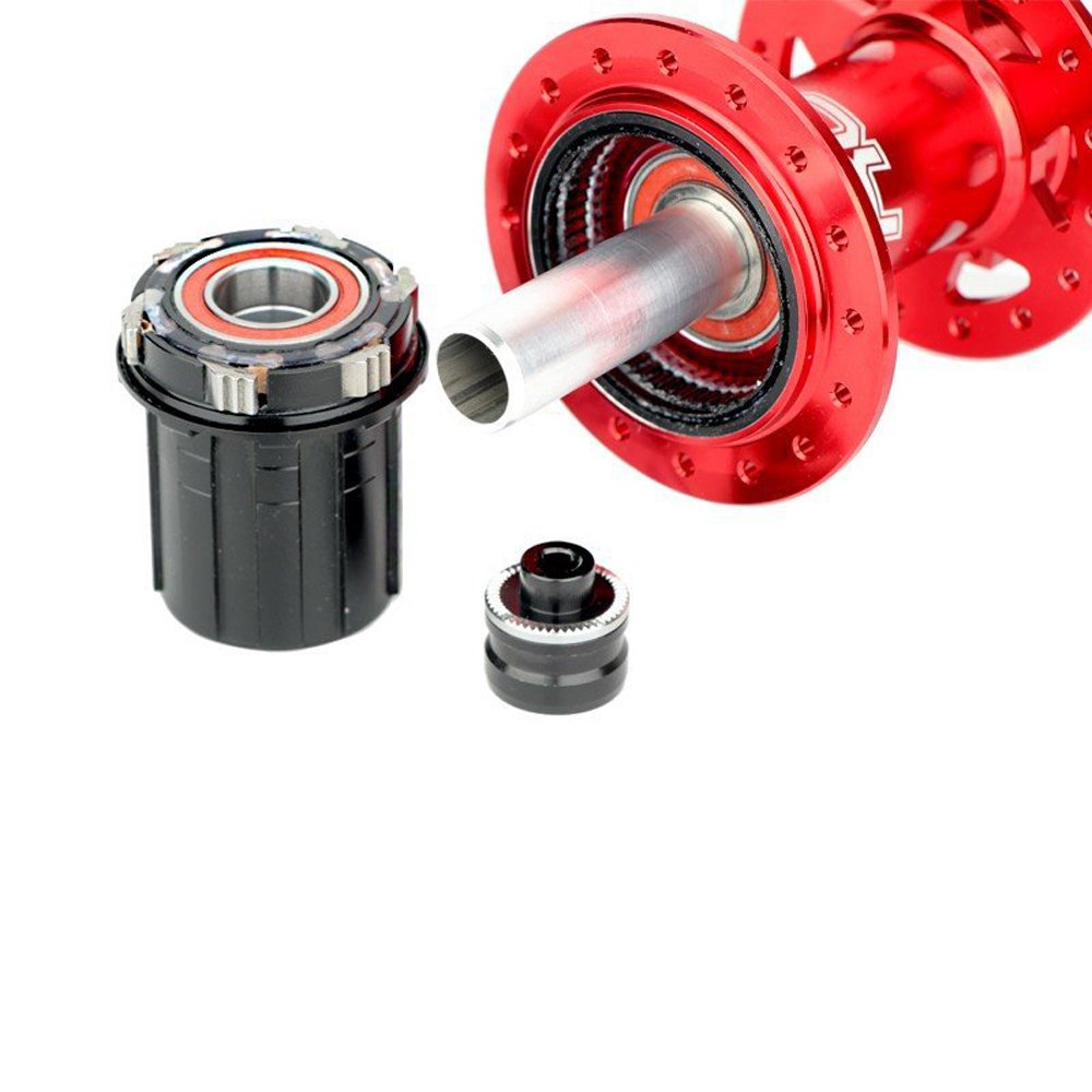 HASSNS PRO4 HG/XD/MS Bicycle Flower Drum 120 Ring 4 Bearings 6 Claw Mountain Bike Flower Drum 32/36 Hole 11s12 Speed Bike Hub
