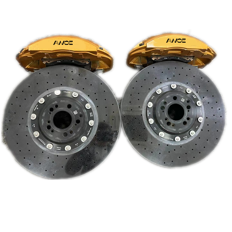 Front Brake Kit 6 Pot Caliper with Disc Rotor 380x34 for benz G63 G500 G400D G350 G400D G350