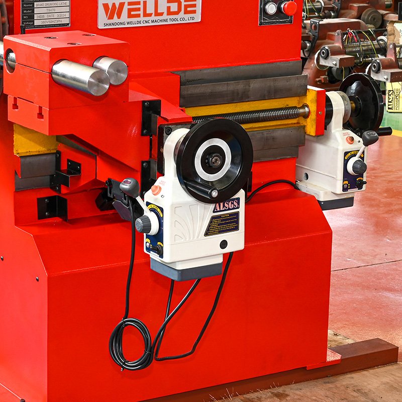 WELLDE Brake Disc Drum Lathe T8445 Rectificadora De Discos Y Tambores De Frenos T8465 T8470