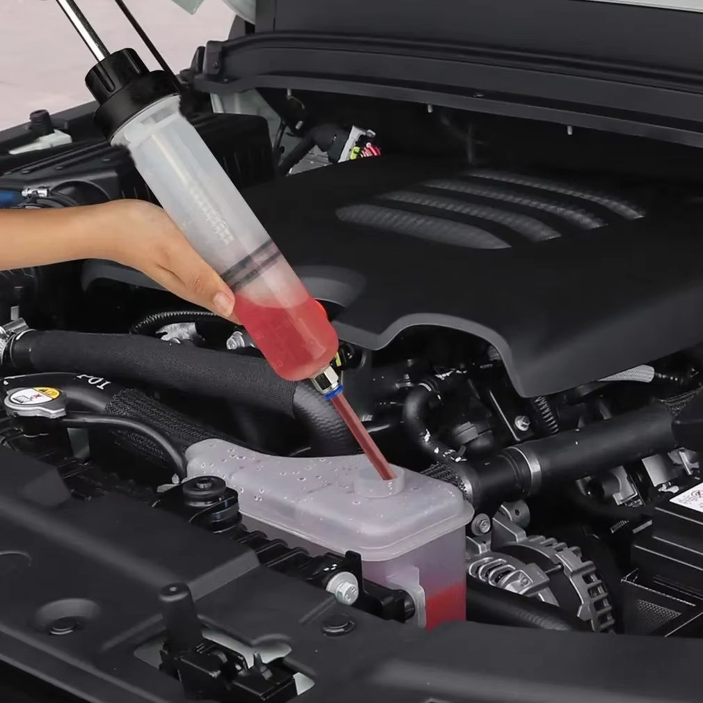 Automotive Oil Syringe with Hose Car/Truck Oil Change Syringe Brake Fluid Extractor Pump 200cc/ 500cc/ 300ML Oil Syringe
