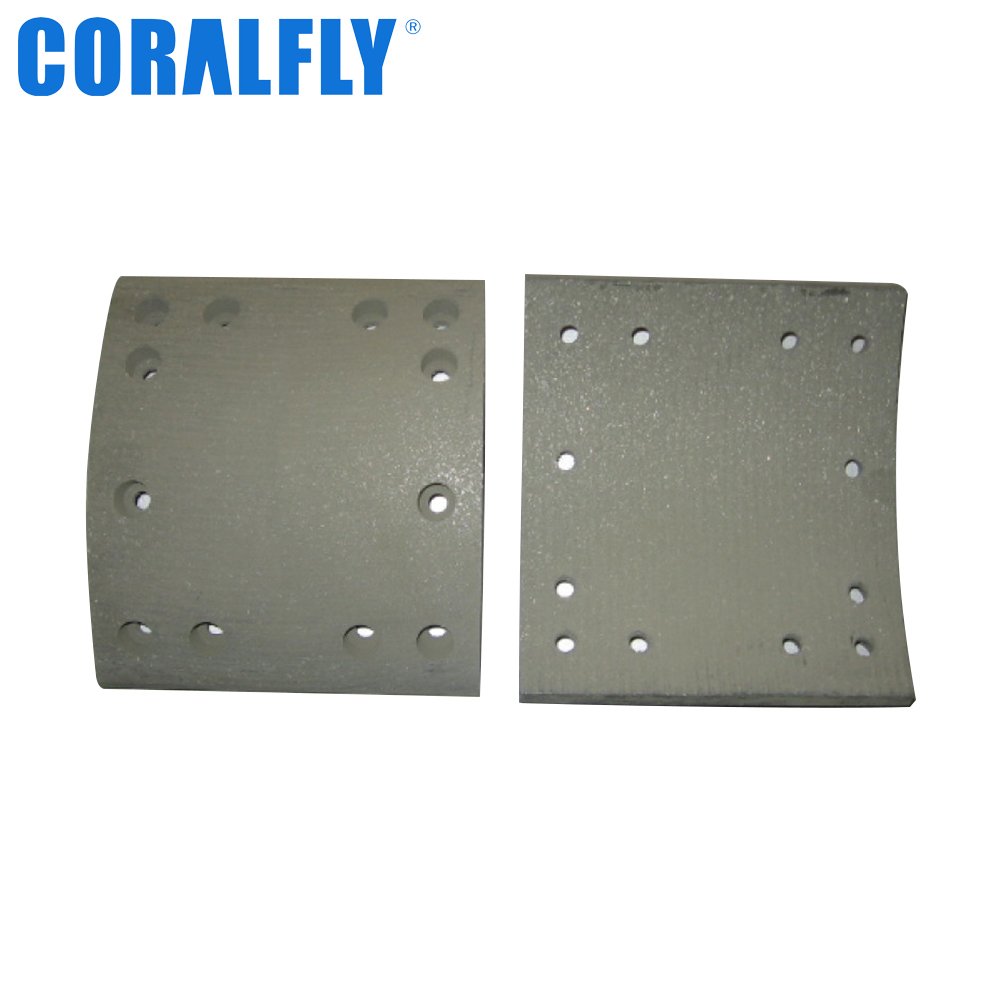 Coralfly Trailer Brake Lining for Crane 19035 Truck Brake Lining for Heavy Truck
