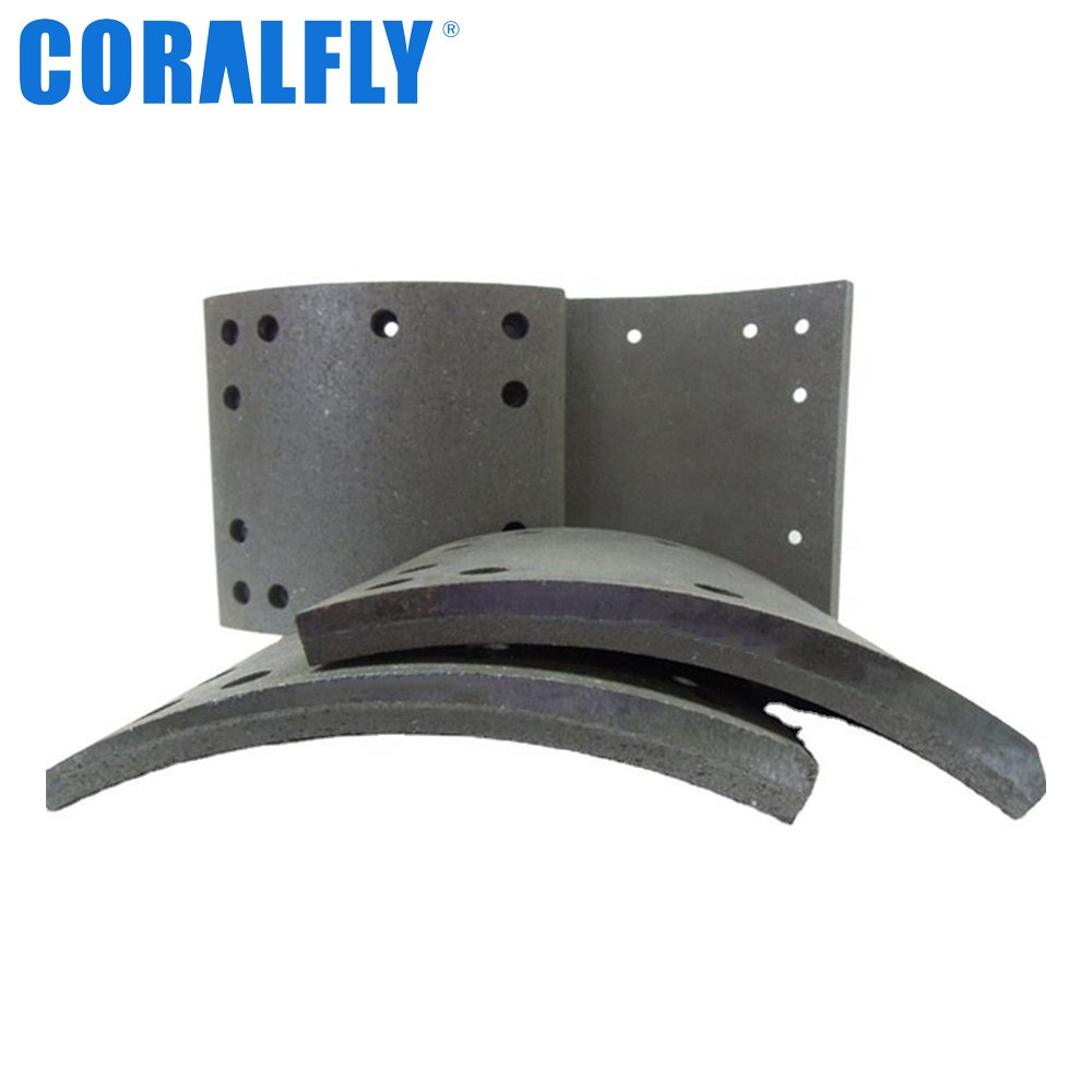 Coralfly Trailer Brake Lining for Crane 19035 Truck Brake Lining for Heavy Truck