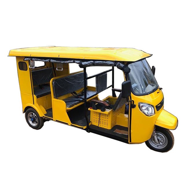 Tricycle Hot Sales 200cc 6 Passenger Motorized Piaggio Ape 3 Wheeler Price Gasoline Aut Tricycle With 1000 W Motor for Delivery