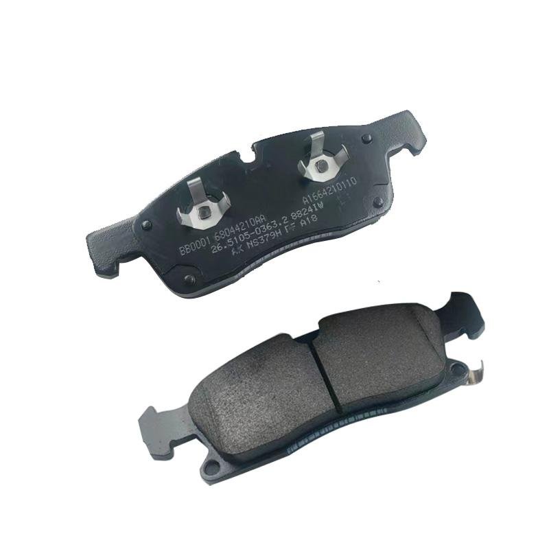Auto Parts 68052369AA 68044210AA 0004203302 Automobile Braking System Brake Pad Car Brake Pad for Jeep Grand Cherokee