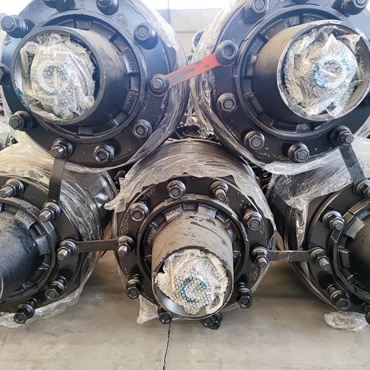 2023 Factory Manufacturing 5000 KG Axles 7K TK - 7000 Lb Electric Brake 8 Lug Trailer Axle