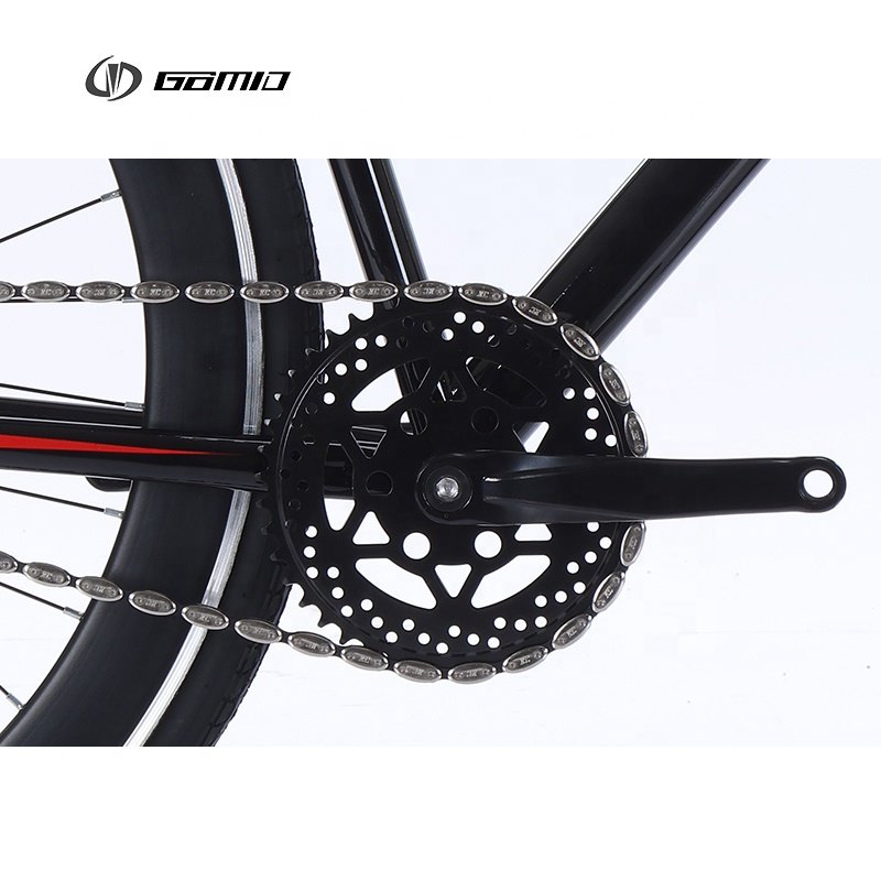 GOMID Flip Flop Hub Gear Cycle Fixed Gear Bike Custom Track Bicycle KENDA TIRE Bisiklet Single Speed Bicicletas Racing Bike