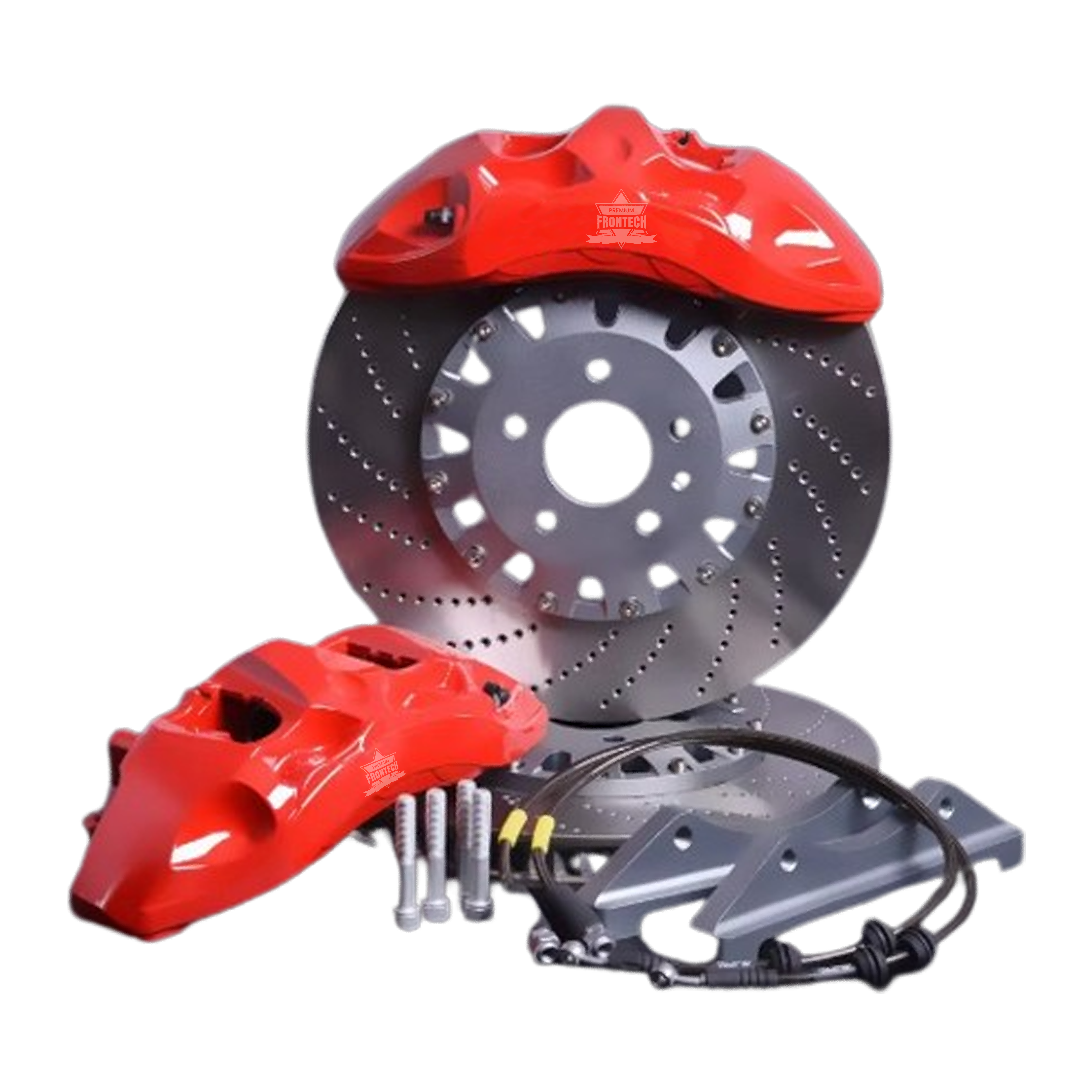 6 Pot Brake Caliper Cover with Repair Kit Brake Calipers for Audi A7 Sline Foton Toano Mercedes C300 Various Models
