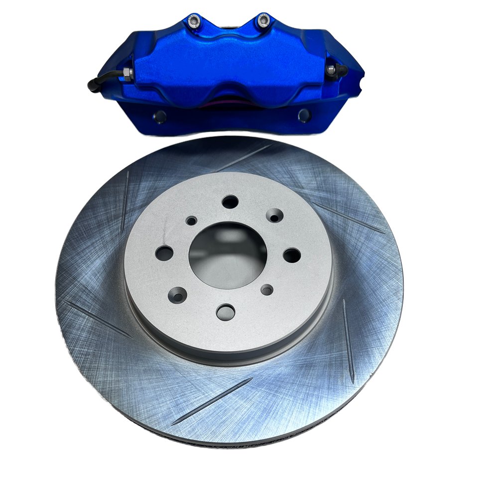 Auto Brake System Car Upgrade Brake Caliper Kit 4-pots With 282mm Brake Disc 15-16 Inch Wheels for Spoon Honda Toyota BMW Audi