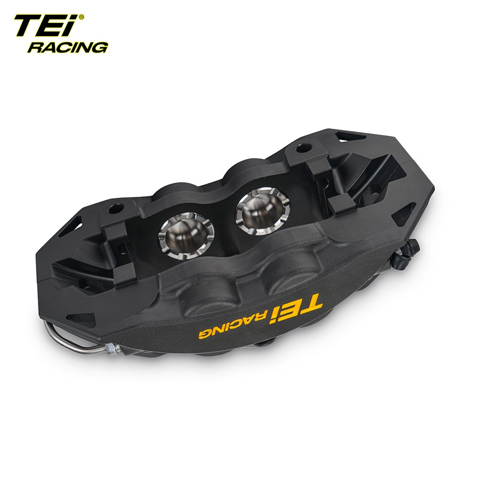 TEiRacing P41-super Big Brake Kit Front 4 Pot Caliper with 286/296 mm Disc Rotor Auto Brake System for 15/16 Inch Rim Car Model