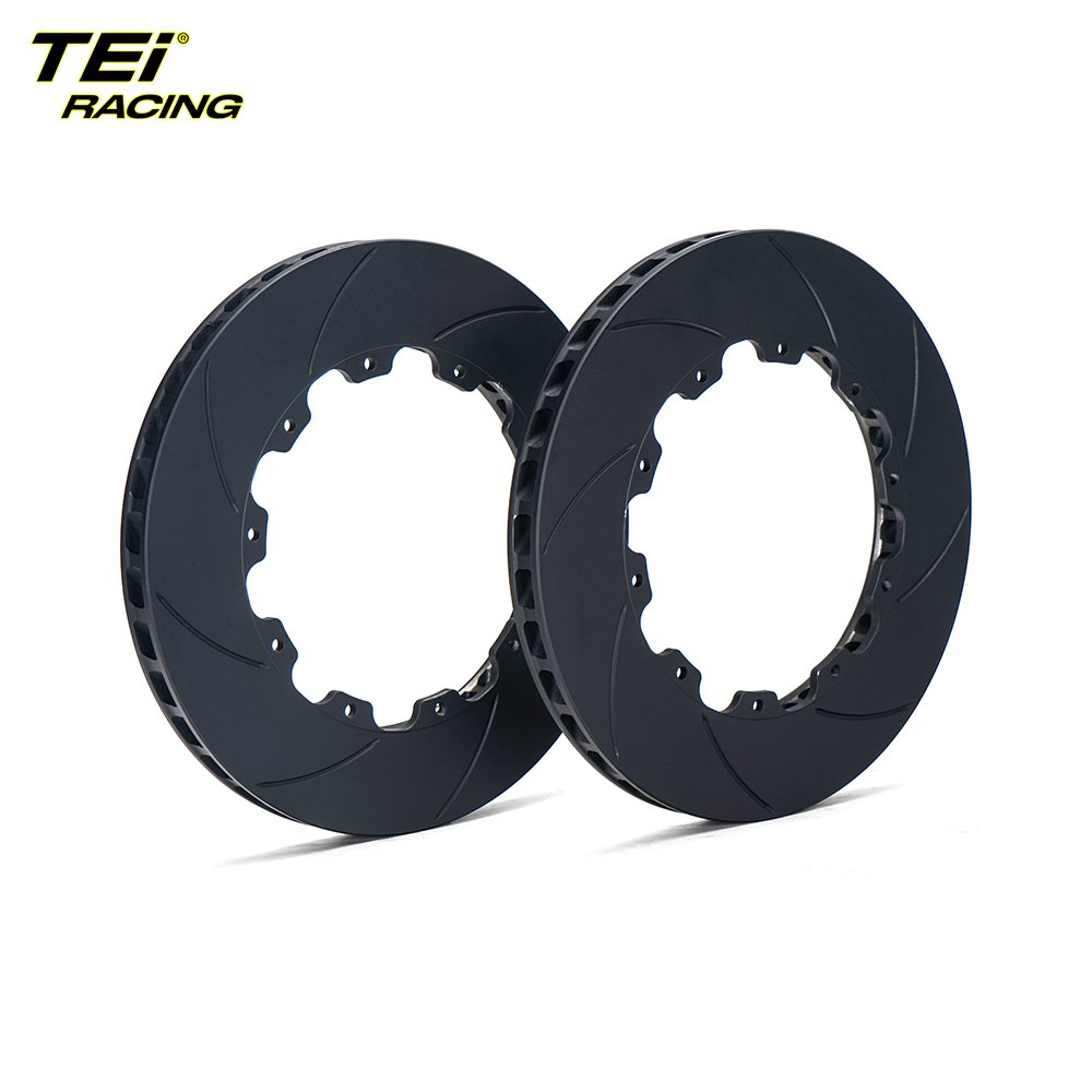 TEiRacing P41-super Big Brake Kit Front 4 Pot Caliper with 286/296 mm Disc Rotor Auto Brake System for 15/16 Inch Rim Car Model