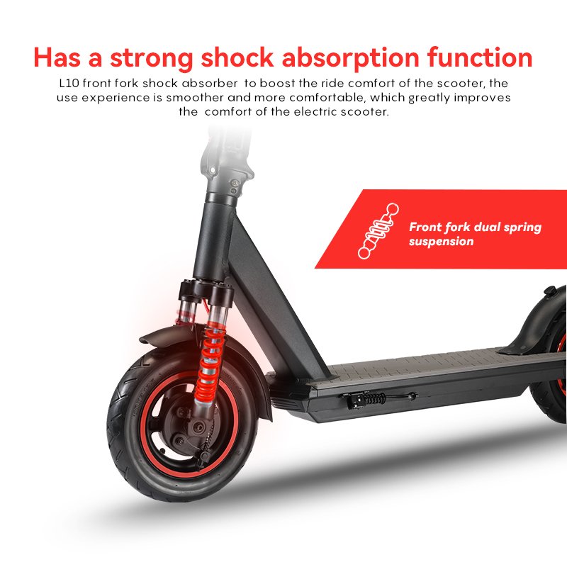 Wholesale Electric Kick Scooter Folding 25Km/h 10inch Offroad Powerful Double Front and Rear Brakes Electric Scooters