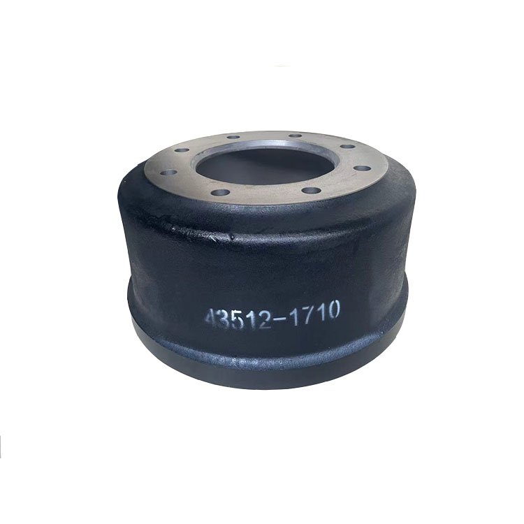 Truck Brake System Parts for Chinese Manufacturer Brake Drum 43512-1710 Truck Trailer Brake Drum 43512-2330 43512-2450