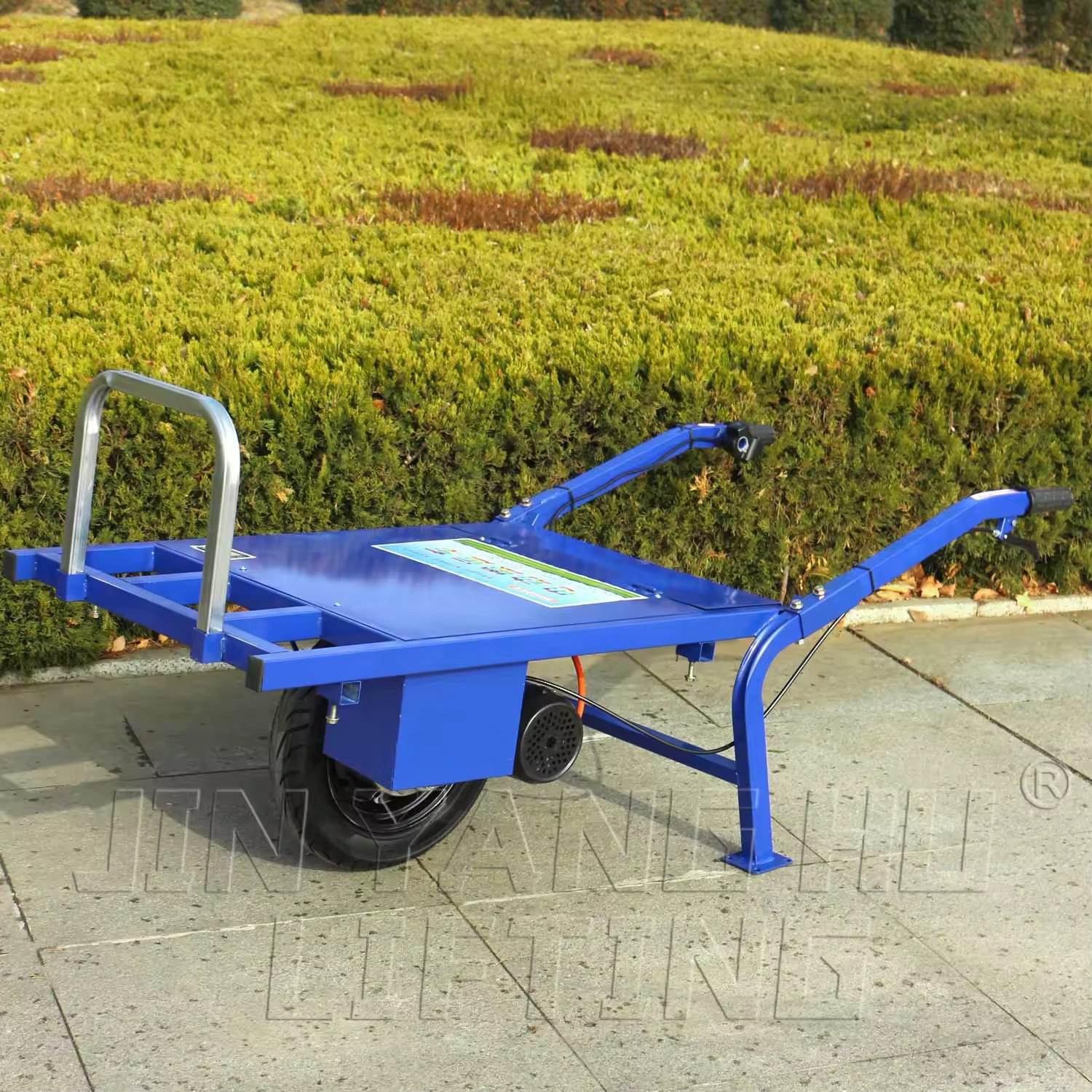 2024 Hot Sale Heavy Duty Steel Mountain Climbing Wheel Barrow Wheelbarrow Motorized for Farms Orchards Livestock Areas