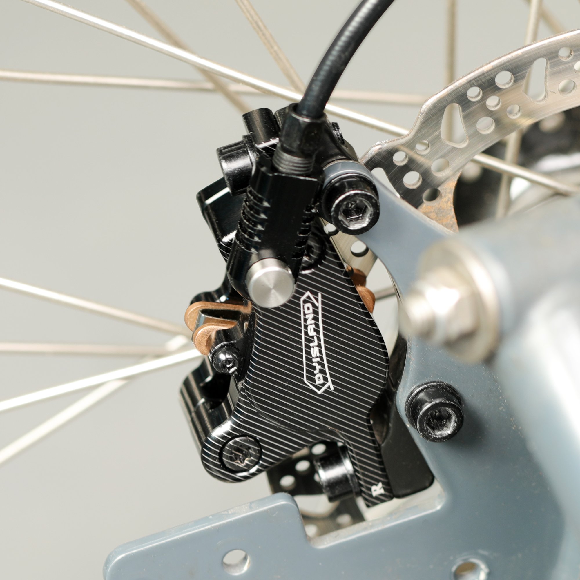 DYISLAND SLD-220 Tri-cycle Bike Ebike Sensor Control 3 Finger Forged Aluminum Lever Electric Tricycle Hydraulic Disc Brake