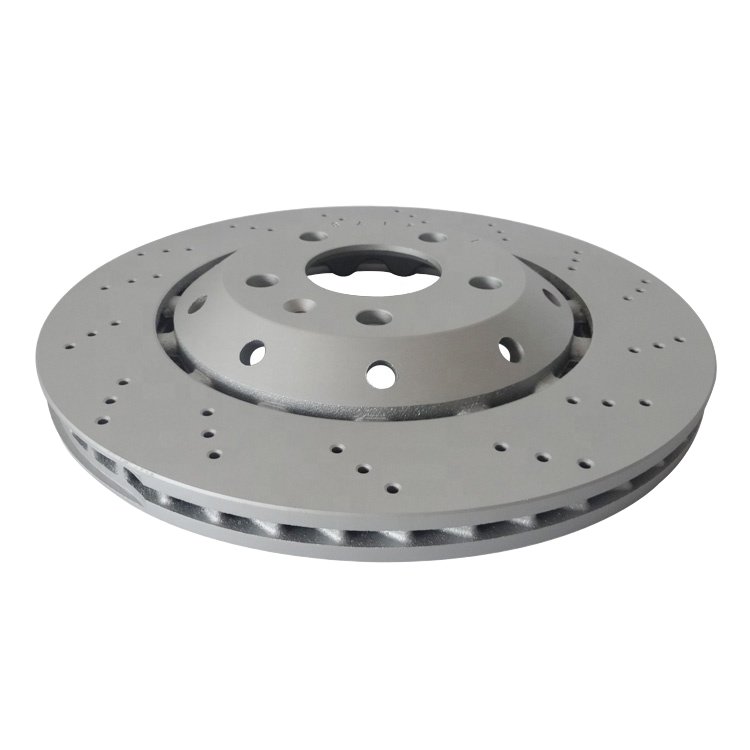 For Audi RS4 B7 Rear Left and Right Brake Discs 8E0615602D 8E0615601AB 324 mm Pair