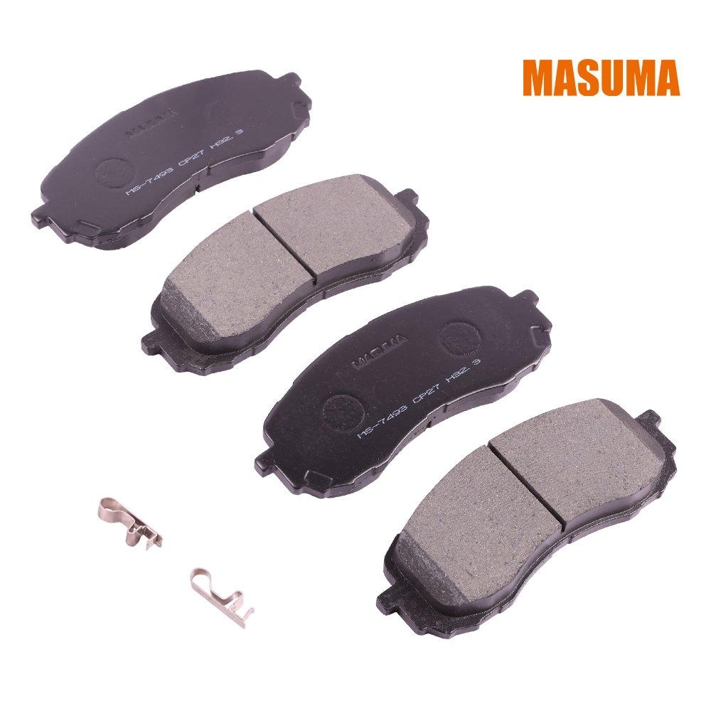 MS-7493 MASUMA Brake Systems Manufacturer Price Auto Brake Pad Spare Parts Ceramic Brake Pad for COROLLA RAV4 toyota corolla