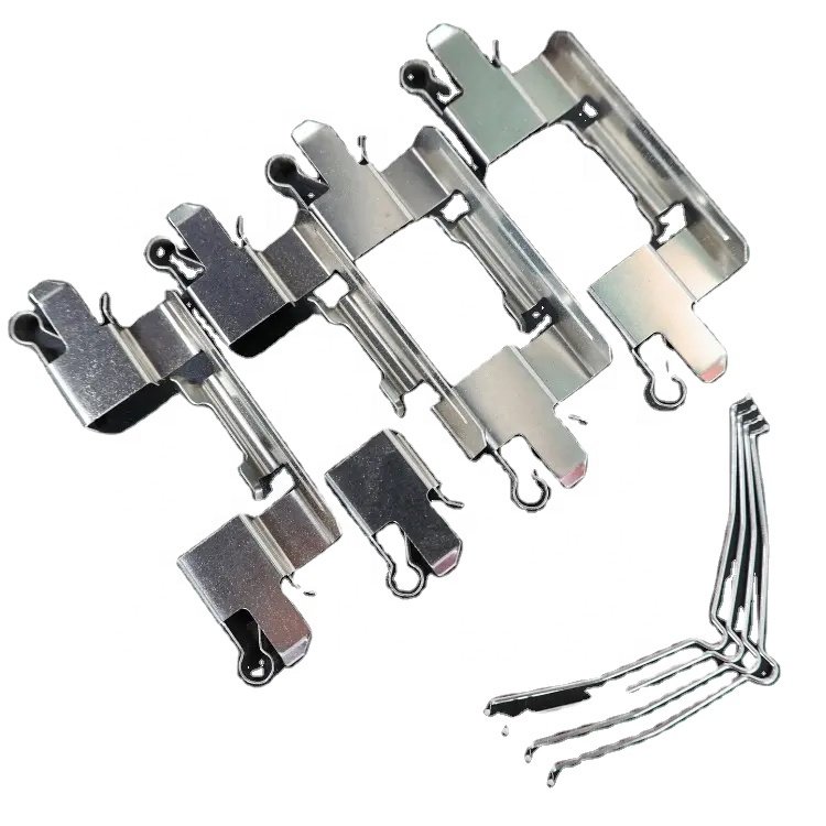 China Suppliers Car Brake Pad Accessories Brake Kit Auto Disc Brake Pad Clips for Toyota Nissan Hyundai