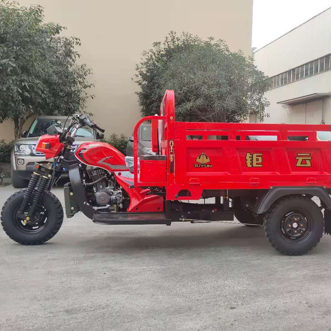 OEM HOT SALE 200CCC Motorized Petrol Motorcycles Three Wheel Tricycles
