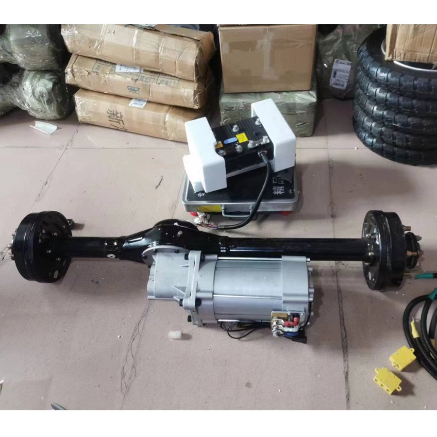 Electric Vehicle Low Speed Three-wheeled Four-wheeler Axle Load 3-5 Tons 10KW AC Motor High Power Large Torque