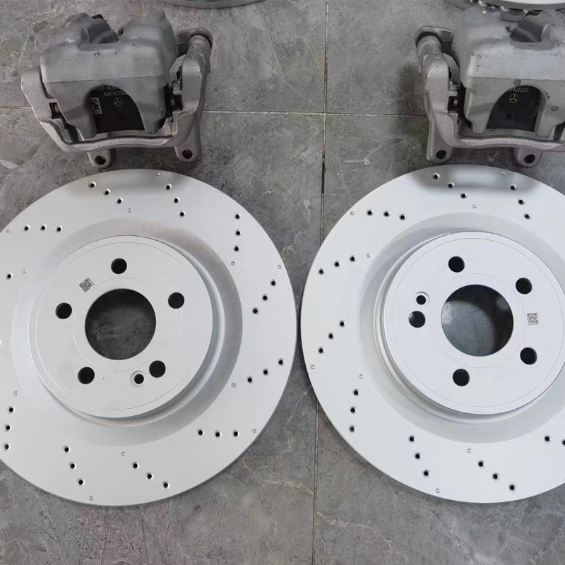 Original for AMG Four-Piston Brake Calipers for Mercedes-Benz A45 GLA45 CLA45 A35 GLB35 GLA35 W177 W247 W118 New Condition