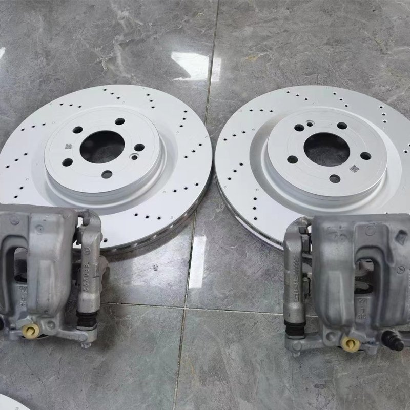 Original for AMG Four-Piston Brake Calipers for Mercedes-Benz A45 GLA45 CLA45 A35 GLB35 GLA35 W177 W247 W118 New Condition