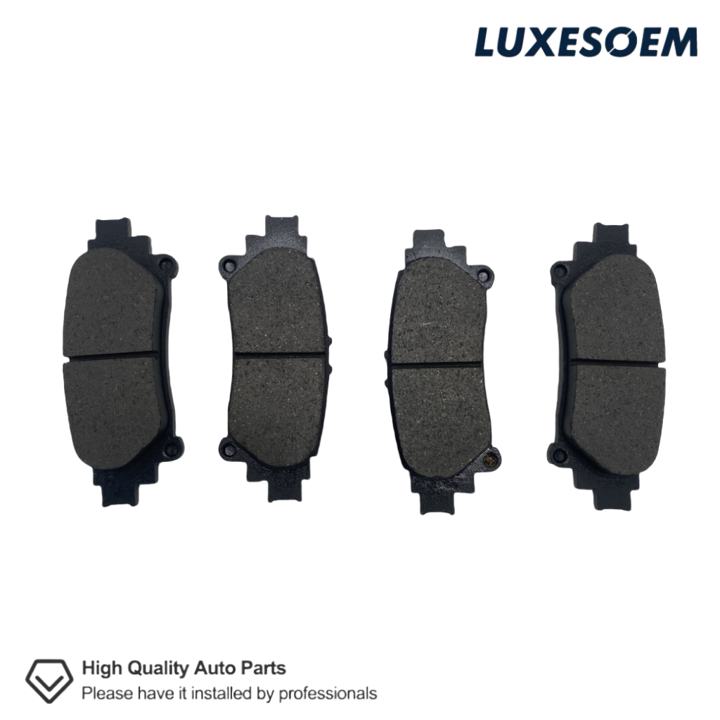 LUXESOEM for Toyota LC500 2017 RX270/350/450h 2008-2015 Car Auto Brake System Rear Brake Pad 04466-48130 Ceramic Brake Discs